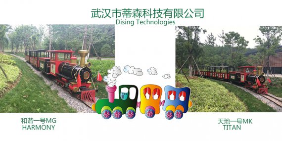 Take Dising mini train, visit d